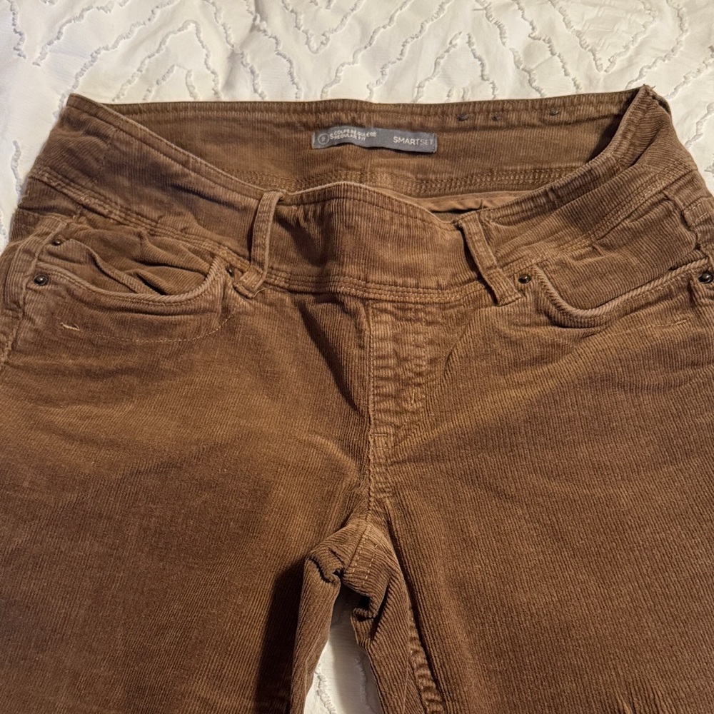 Smart Set Brown Women Jeggings - Picture 3 of 9